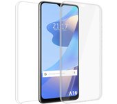 Funda Doble Transparente Pc + Tpu Full Body 360 para Oppo A16 / A16s