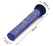 1*Filters Replaces for dyson v6 v7 v8 dc62 DC61 DC58 DC59 DC74 Vacuum Cleaner Filter Part # 965661-01 Fette Filter