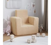 Sofá para niños Cream en Soft Plush
