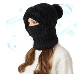 Gorro de punto para mujer Stellaya en otoño e invierno, gorro de punto para mujer en otoño e invierno, para clima frío
