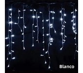5m Outdoor Christmas Fairy Lights LED Icicle Curtain String Lights Eaves Decoration Light for Holiday Wedding Party Garden