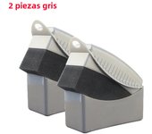2pcs Car Tires Cleaning With Cover Auto Tire Contour Dressing Applicator Pads Car Wheel Polishing Waxing Sponge Cleaning Tool