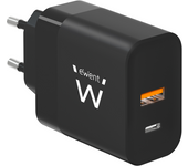 CARGADOR MOVIL EWENT RAPIDO USB-C/A 45W