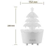 Rain Cloud Aromatherapy Diffuser Ultrasonic Air Humidifier Soothing Water Drops Sound Essential Oil Aroma Diffuser with LED Lamp