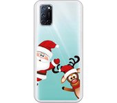 Carcasa para Oppo A52/A72/A92 - Santa Claus Asomado
