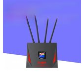KuWFi 300Mbps 4G WiFi Router with SIM Card Slot Wireless Router External Antenna RJ45 WAN Port Wireless Router Hotspot Coverage