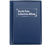 NICEYARD 120/60 Pockets Artificial PU Leather Coins Collection Album Book Collecting Money Organizer Storage Bags PVC Film