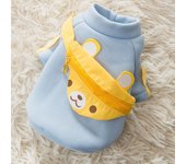 Winter Dog Clothes Cute Cartoon Dog Warm Hoodie Chihuahua French Bulldog Sweatshirt Puppy Outfit Coat Pet Dog Costume