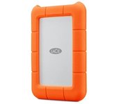 Rugged usb - c disco duro externo 2 tb naranja - plata