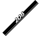For Peugeot 307 308 208 206 207 Rifter RCZ 407 3008 108 Car Engine Hood Cover Stickers Auto Exterior PVC Decorative Decals