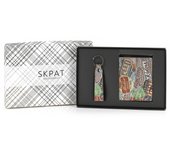 Skpat - Carteras Para Hombre Piel - Cartera Hombre De Marca - Billeteras Para Hombre Con Compartimento Para Tarjetas - Monedero Hombre Piel - Cartera Tarjetero Hombre 205303R