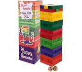 Juego de Mesa Torre de Colores XL - Ideal para Toda la Familia