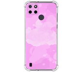 Funda Silicona Antigolpes para Realme C21Y / C25Y diseño Acuarela 04 Dibujos