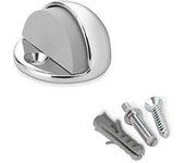 INOFIX Tope de Puerta Metálico Cromado con Tornillo - Uso En Puertas Pesadas - INOFIX - 66645 Tope de puerta metálico / silicona Articulos y Complementos de Decoración Accesorios Puertas