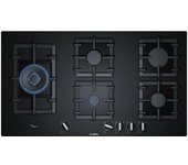 Bosch Serie 6 PPS9A6B90 hobs Negro Integrado Encimera de gas 5 zona(s)