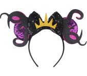 Newest Disney Mickey Mouse Ears Headband Kid Adult Festival Party Sequins 5" Bow Headband Women Baby Girl Party Hair Accessories