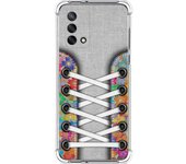 Funda Silicona Antigolpes para Oppo A74 4G diseño Zapatillas 04 Dibujos