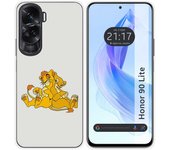 Funda Silicona para Huawei Honor 90 Lite 5G diseño Leones Dibujos