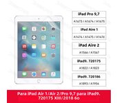 2pcs iPad Screen Protectors Paper Feel for iPad Pro 11 10/11th Gen iPad 7/8/9th Gen Air 6 4 5 10.9 13 12.9 M2 M3 M4 Mini6 7 film