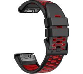 QuickFit 22mm 26mm Sport Breathable Silicone Strap For Garmin Fenix 7X 7 Pro 6X 6 5 5X Plus/Epix 2 47mm 51mm Bracelet Watchbands