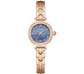 Reloj para mujer con dial pequeño y elegante, concha en el dial, un reloj de lujo para la mujer