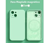 Original For Magsafe Liquid Silicone Phone Case For iPhone 14 11 12 13 Pro Max Mini Plus XR X XS Magnetic Wireless Charge Cover