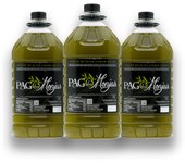 Aceite de Oliva Virgen Extra FILTRADO Picual de Sierra 5L - Pack 3 Garrafas de Aceite - Pago Las Monjas
