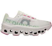 Zapatillas Blancas On Running Cloudmonster White/Lima Women Ligera Y Duradera