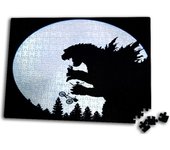 PUZZLE 252 PIEZAS godzilla dinosaurio legendario extraterrestre rompecabezas puzle para adulto monstruo pelicula et