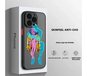 Cyberpunk Edgerunners For Apple iPhone 15 14 13 12 11 mini XS XR X 8 7 Pro Max Plus Frosted Translucent Phone Case