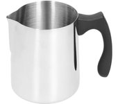 Jarra para espumar leche Jarra de acero inoxidable para café humeante Jarra para café con leche para amantes del café 600 ml