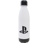 Botella Playstation 650ml. Botella reutilizable de diseño ergonómico. Mantén tus bebidas frescas y contribuye al cuidado del medio ambiente.