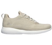 Skechers Bobs Squad Mujer NAT - Zapatilla Deportiva con Cordones y Capas Sintéticas Superpuestas