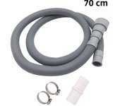 70/150/200cm Drain Pipe Washing Machine Dishwasher Drain Waste Hose Extension Pipe With Hose Clamps Set Wash Machine Accesories