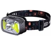7 Modes Motion Sensor XPE+COB LED Headlamp Flashlight USB Rechargeable Waterproof Camping Head Lamp Running Fishing Headlight