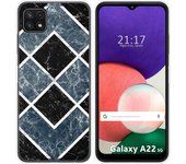 Funda Silicona para Samsung Galaxy A22 5G diseño Mármol 06 Dibujos