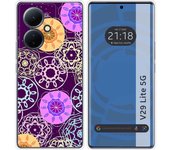 Funda Silicona para Vivo V29 Lite 5G diseño Radial Dibujos