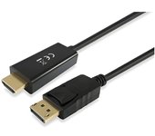 Cable DP a HDMI 3m Equip 119391 | Conexión de Pantalla HDMI