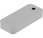 Caja de almacenamiento de escritorio oculta original Estuche de almacenamiento de papelería para el dormitorio de la oficina en casa Gris
