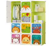 MAGIC SELECT Armario Modular Infantil - Estantería de Módulos - Ropero para Niños - Organizador Modular - Estante de Almacenamiento para Hogar