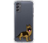 Funda Silicona Antigolpes para Samsung Galaxy M52 5G diseño Perros 03 Dibujos