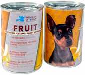 Comida Húmeda Para Perros Fruit Grain Free Conejo Con Plátano Barakaldo Vet Shop 400 Gr