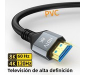 8K HDMI 2.1 Compatible Cable Splitter 4K@120Hz 8K@60Hz 48Gbps Adapter For PS4 PS5 RTX 3080 eARC HDR Video Cable PC Laptop TV Box