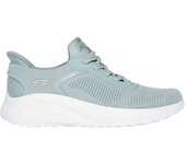 ZAPATILLAS SIN CORDONES MUJER SKECHERS BOBS SQUAD CHAOS CURRENT MUSE GRIS-11 (USA) 41 (EUR)