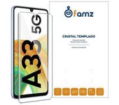 FAMZ Protector de Pantalla Samsung Galaxy A33 5G Cristal Templado