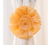 Flower Shape Curtain Tiebacks Hanging Hook Window Curtains Clips Buckle Clip Windows Holder Sunflower Home Decor Accessories
