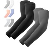 Mangas para Brazos con Protección solar UV, Mangas para Brazos de compresión fredante, Mangas para Brazos y UV para helbres y Mujeres, rectas sin
