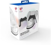 Pdp Metavolt PS5 - Dual Charger White For Sony Playstation PS5 - PS4, Officially Licensed