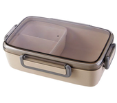 Microwave Lunch Box Independent Lattice For Kids Bento Box Portable Leak-Proof Bento Lunch Box Food Container