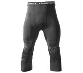 Leggings de baloncesto con rodillera para hombres 3/4 Pantalones de compresión Pantalones deportivos Multi-way